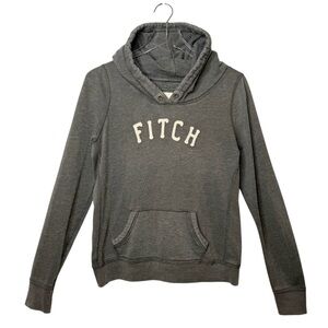 Abercrombie & Fitch Y2K Spellout Women’s Logo Fitted Bella Swan Sweatshirt Sz L